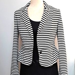 ELLE stripped short jacket